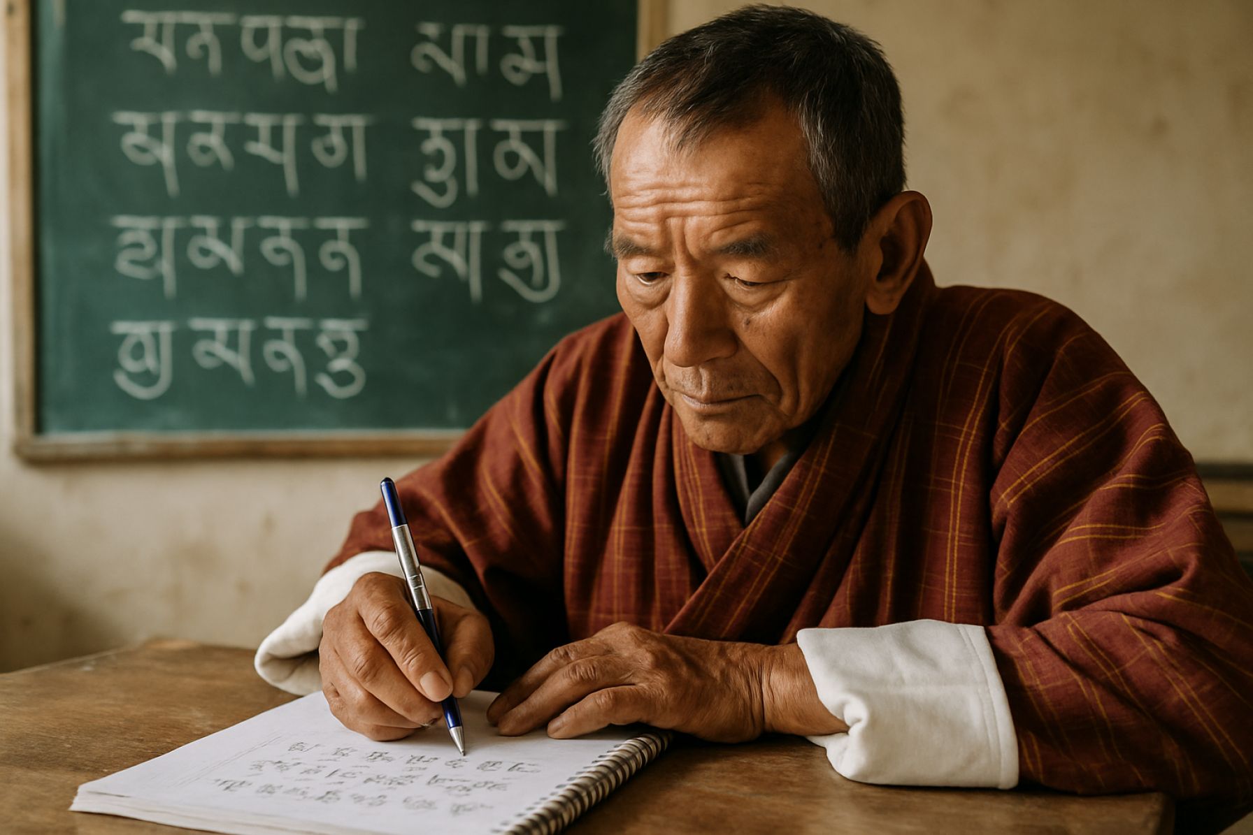 Dzongkha språkets revival: Inuti Bhutans djärvaste kulturella mission (2025) 
