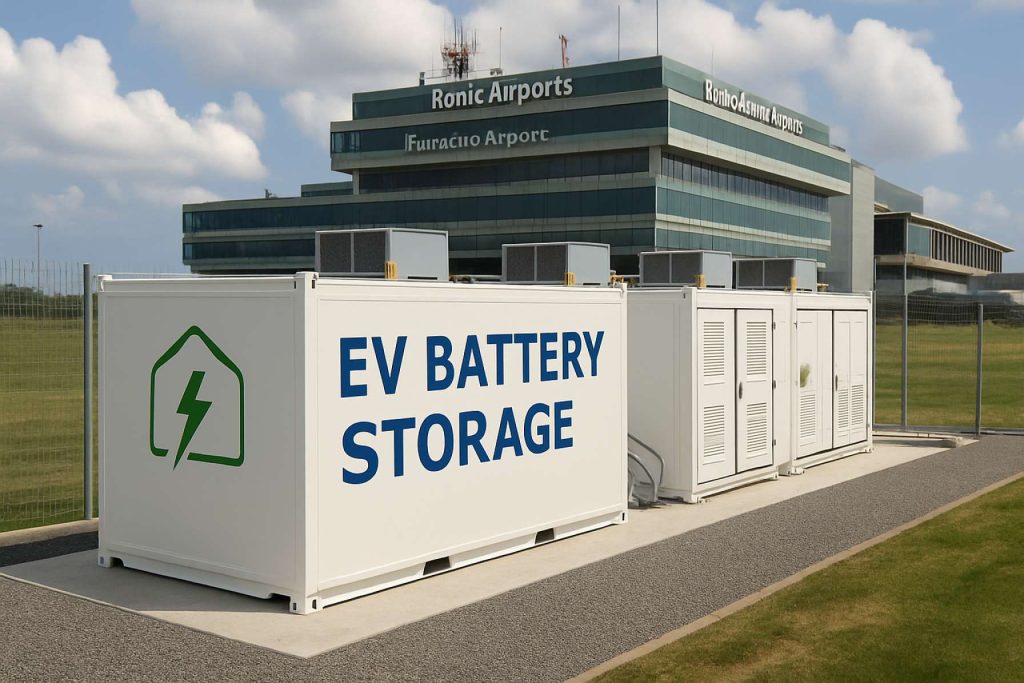Rome Unveils Giant EV Battery Storage at Airport: Will ‘Pioneer’ Revolutionize Clean Energy in Europe? Rome Unveils Giant EV Battery Storage at Airport: Will ‘Pioneer’ Revolutionize Clean Energy in Europe?