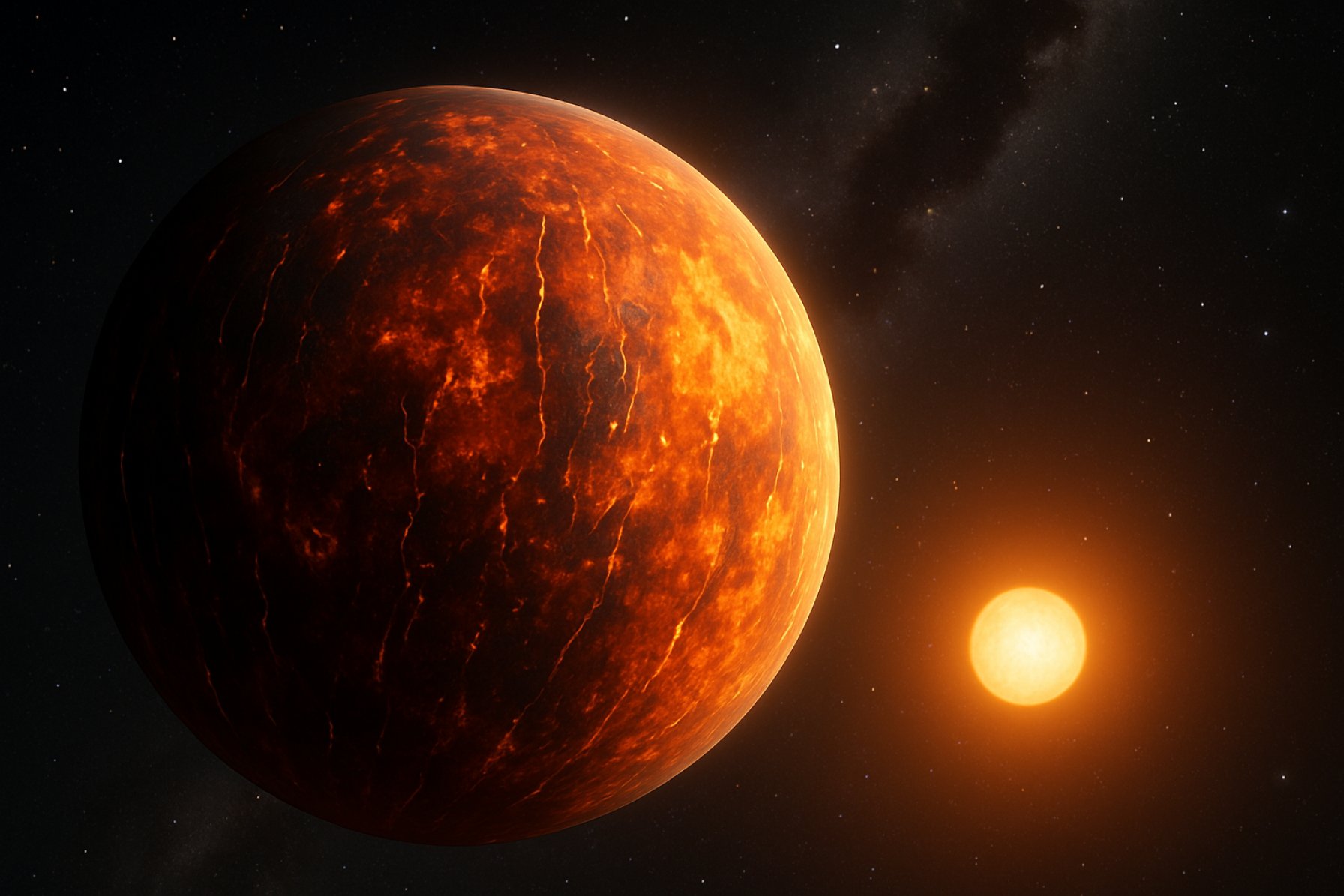 Astronomen entdecken einen Planeten, der so heiß ist, dass flüssiges Metall regnet – und seine wilde Reise schreibt die Exoplanetewissenschaft neu. 