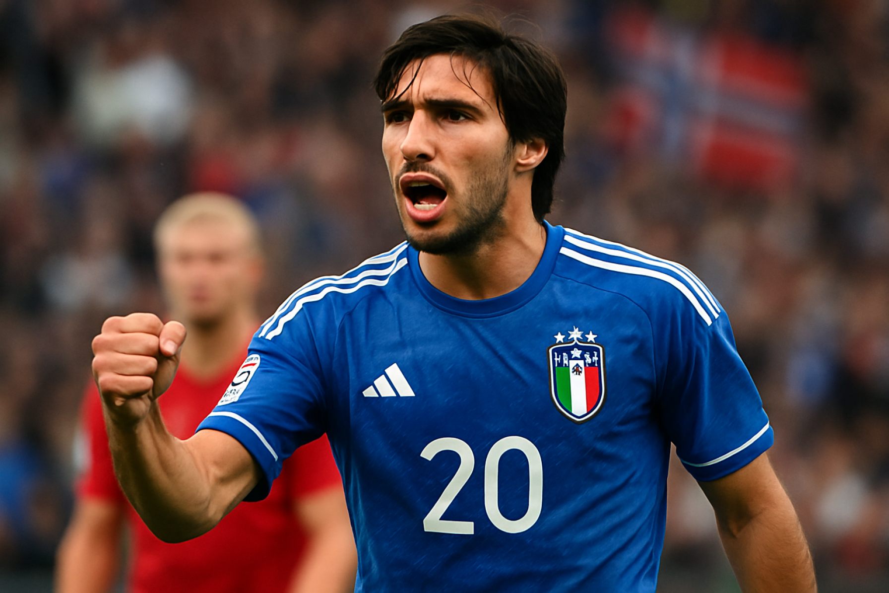 Włochy na krawędzi w poszukiwaniu Pucharu Świata: Sandro Tonali mobilizuje Azzurri do starcia z Haalandem i Odegaardem w kluczowym meczu otwierającym 