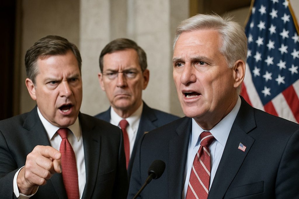 GOP Fractures Erupt over Clean Energy Cuts as Defiant House Republicans Urge Senate to Change Course GOP Fractures Erupt over Clean Energy Cuts as Defiant House Republicans Urge Senate to Change Course