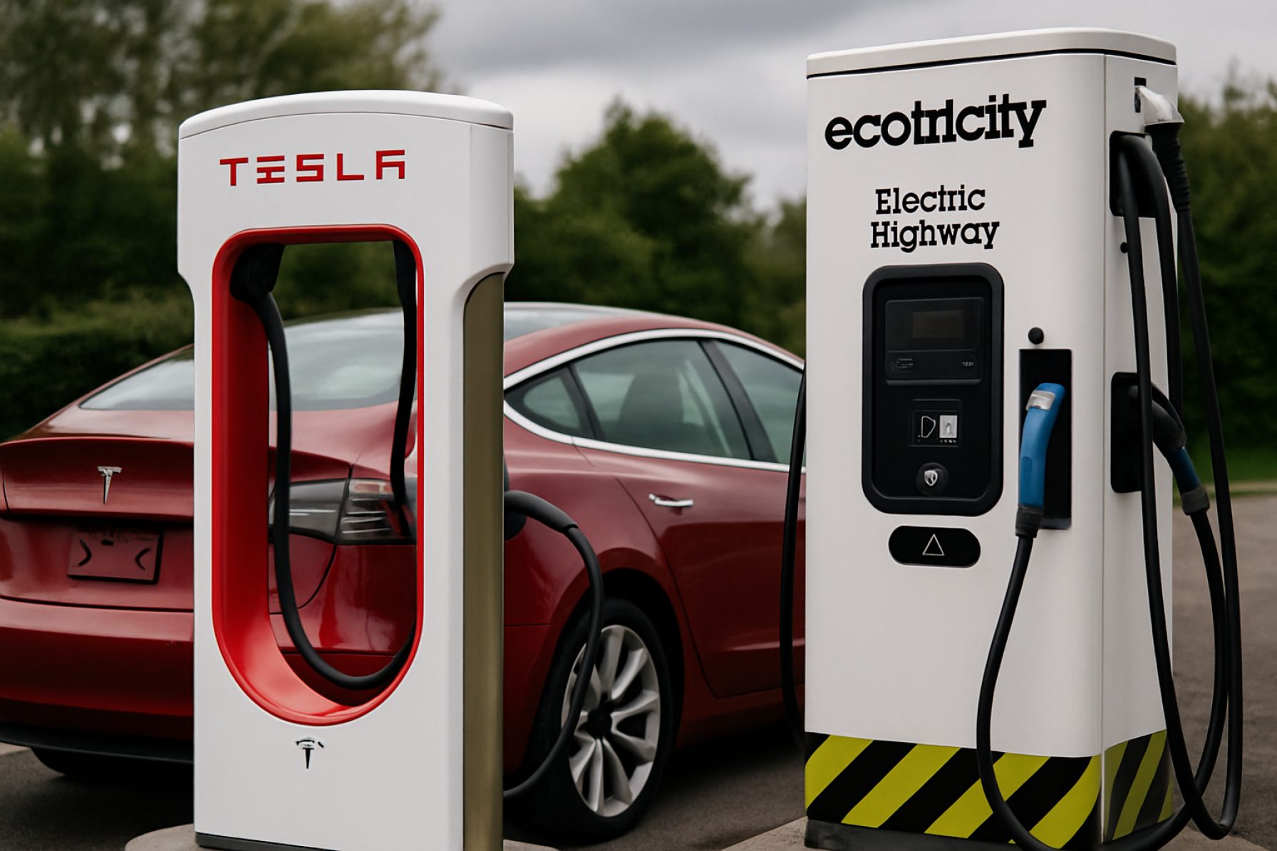 Tesla proti Ecotricity: Znotraj grdega spora glede EV v VB, ki je pretresel industrijo zelene energije 