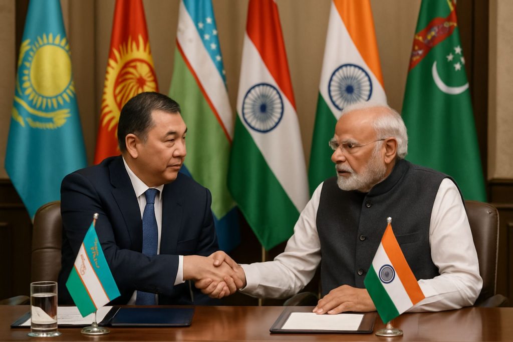 Central Asia and India Forge Mega Partnership: Landmark Dialogues Spark Green Energy, Tech, and Trade Revolution Central Asia and India Forge Mega Partnership: Landmark Dialogues Spark Green Energy, Tech, and Trade Revolution