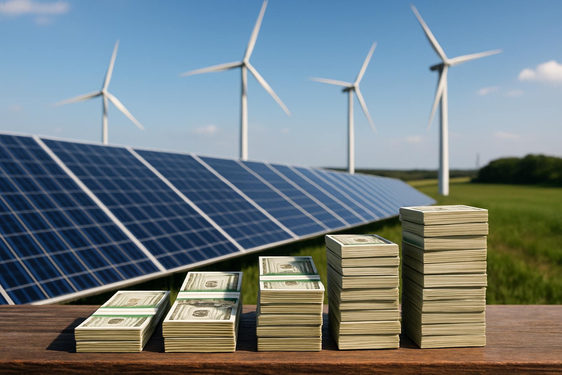 أسهم الطاقة الخضراء ترتفع: 5 فائزين غير متوقعين يهيمنون في 2025 