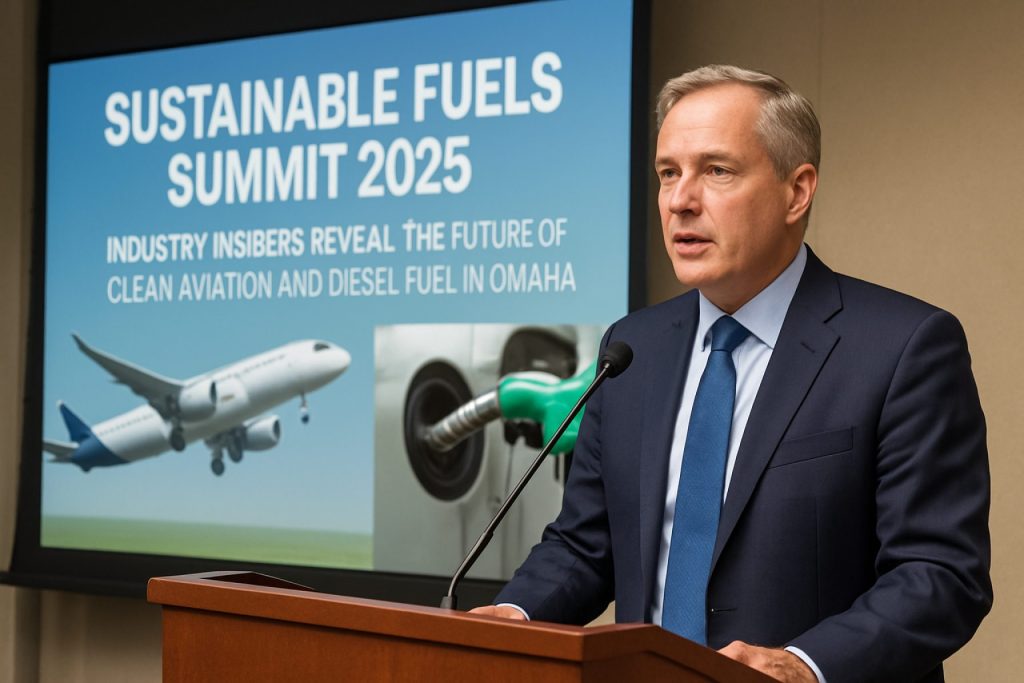 Sustainable Fuels Summit 2025: Industry Insiders Reveal the Future of Clean Aviation and Diesel Fuel in Omaha Sustainable Fuels Summit 2025: Industry Insiders Reveal the Future of Clean Aviation and Diesel Fuel in Omaha