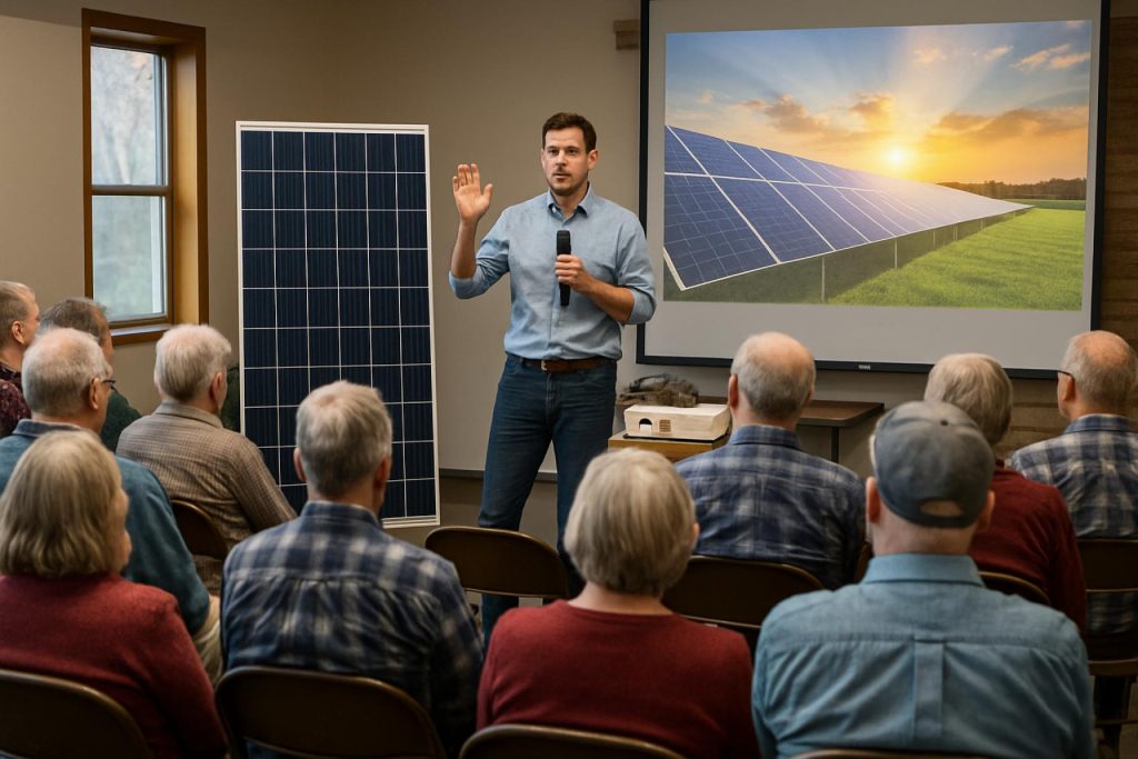 Green County Shines a Light on Solar: Community Forums Energize 2025 Clean Power Future Green County Shines a Light on Solar: Community Forums Energize 2025 Clean Power Future