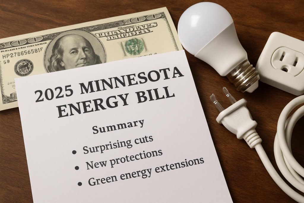 2025 Minnesota Energy Bill Unveiled: Surprising Cuts, New Protections & Green Energy Extensions That Will Impact You 2025 Minnesota Energy Bill Unveiled: Surprising Cuts, New Protections & Green Energy Extensions That Will Impact You