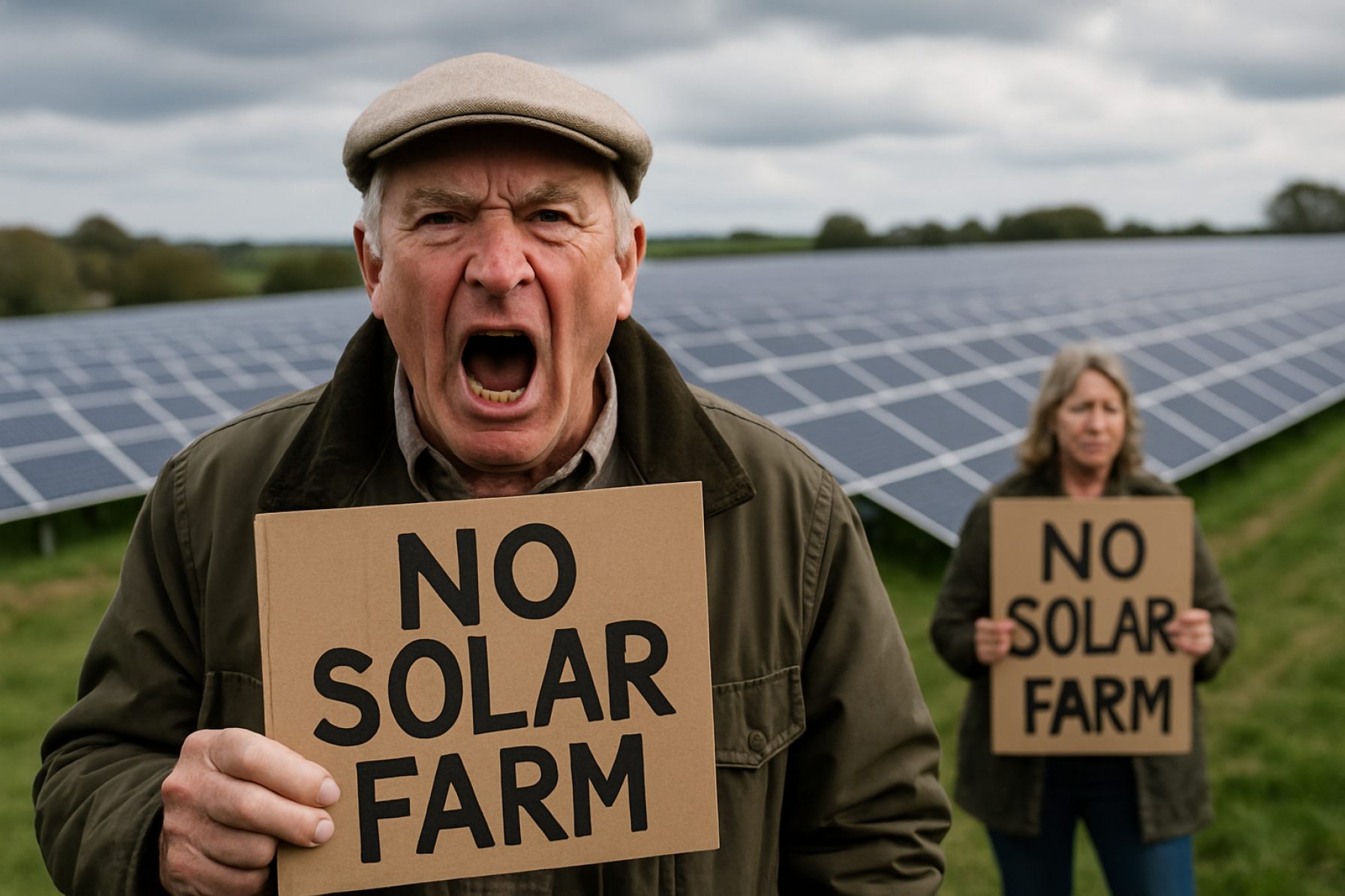 Solar Farm Fury: Rural Backlash Erupts as UK Pushes for Clean Energy Expansion 